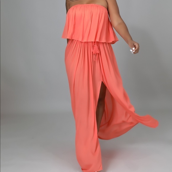Goodtimesusa Dresses & Skirts - Sleeveless Elastic Waistband Maxi